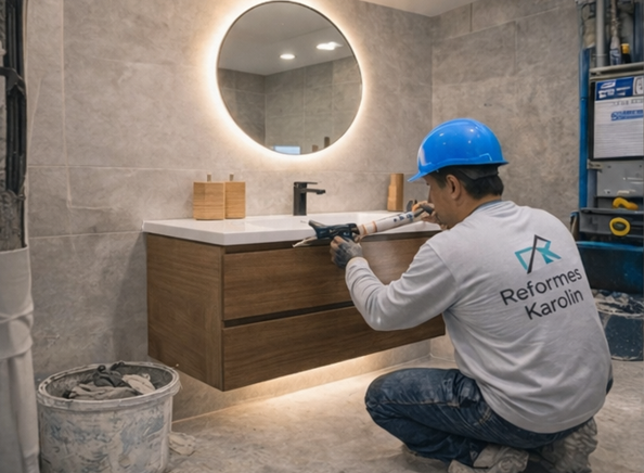 Enrajolat modern per a bany